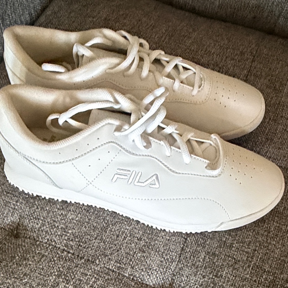 Fila Women's White Athletic Shoes